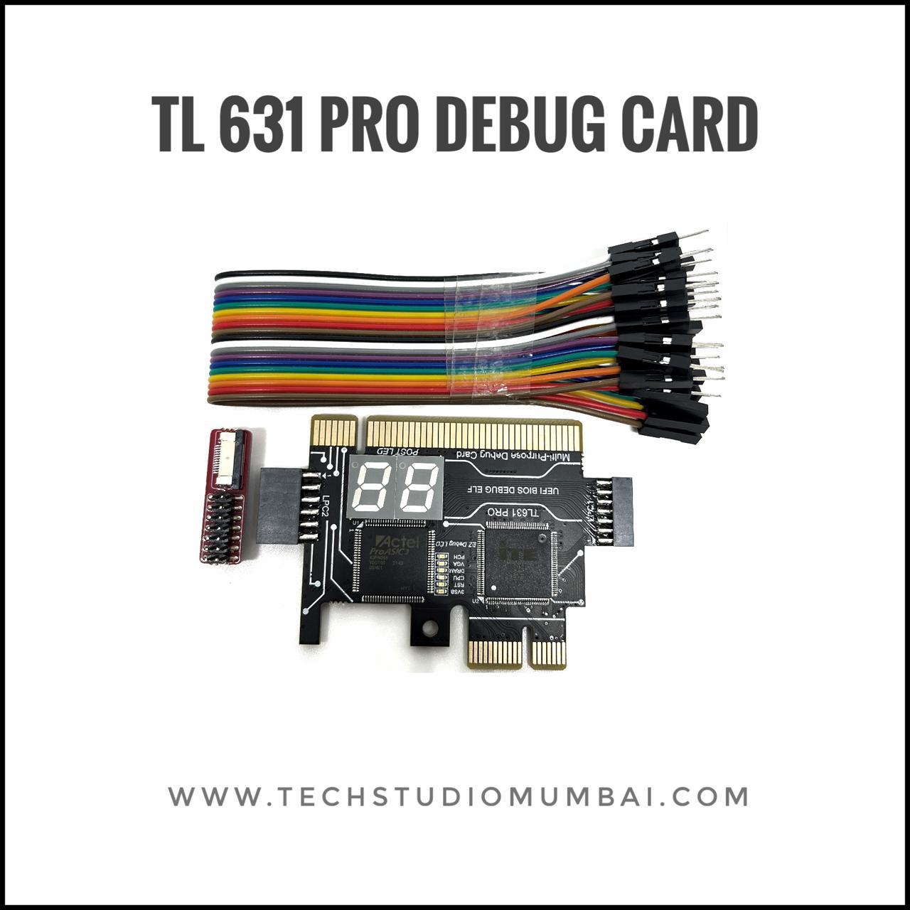 TL631 Pro Multifunction Desktop Laptop LPC-DEBUG Post Card PCI