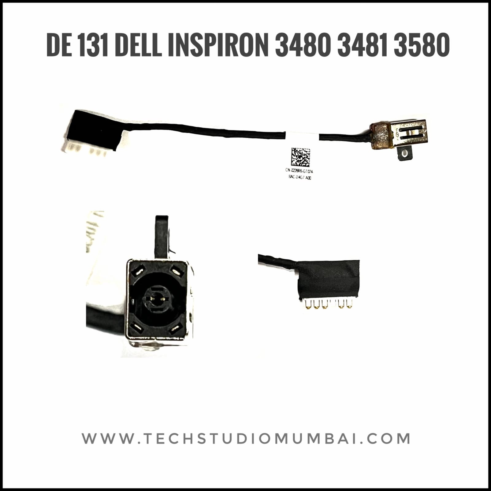 Cavo Jack Dell Inspiron 14 3480 3481 3482 15 3580 3583 3584 3585 3593