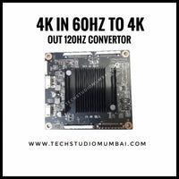 4K in 60hz to 4K out 120 HZ