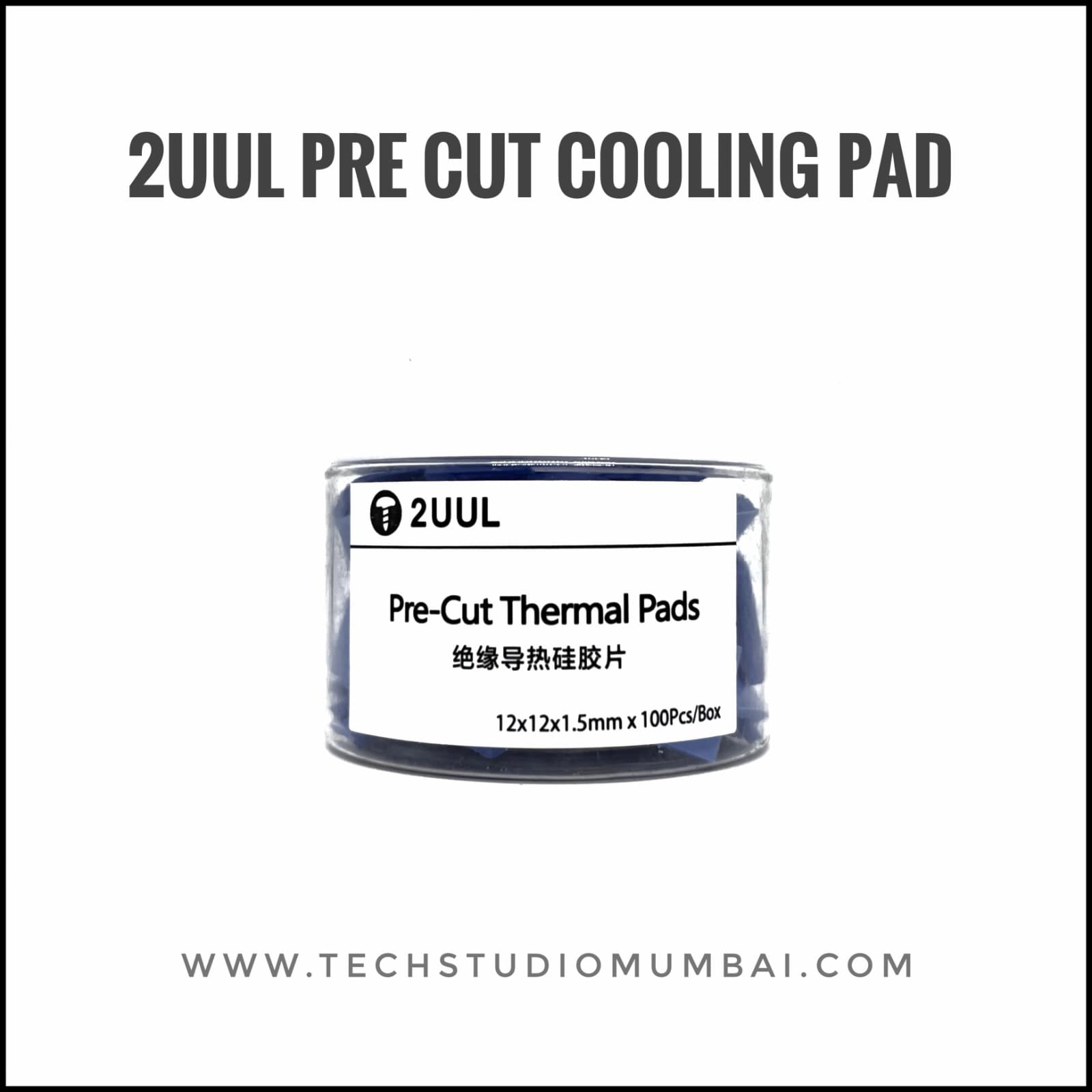 2uul Sc02 Pre-Cut Thermal Pads (100pcs/box)
