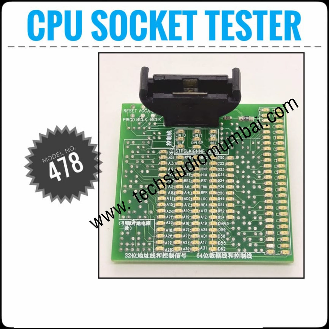 478 Gen 2 CPU Socket PC Testor Analyzer Card For Motherboard – Tech Studio