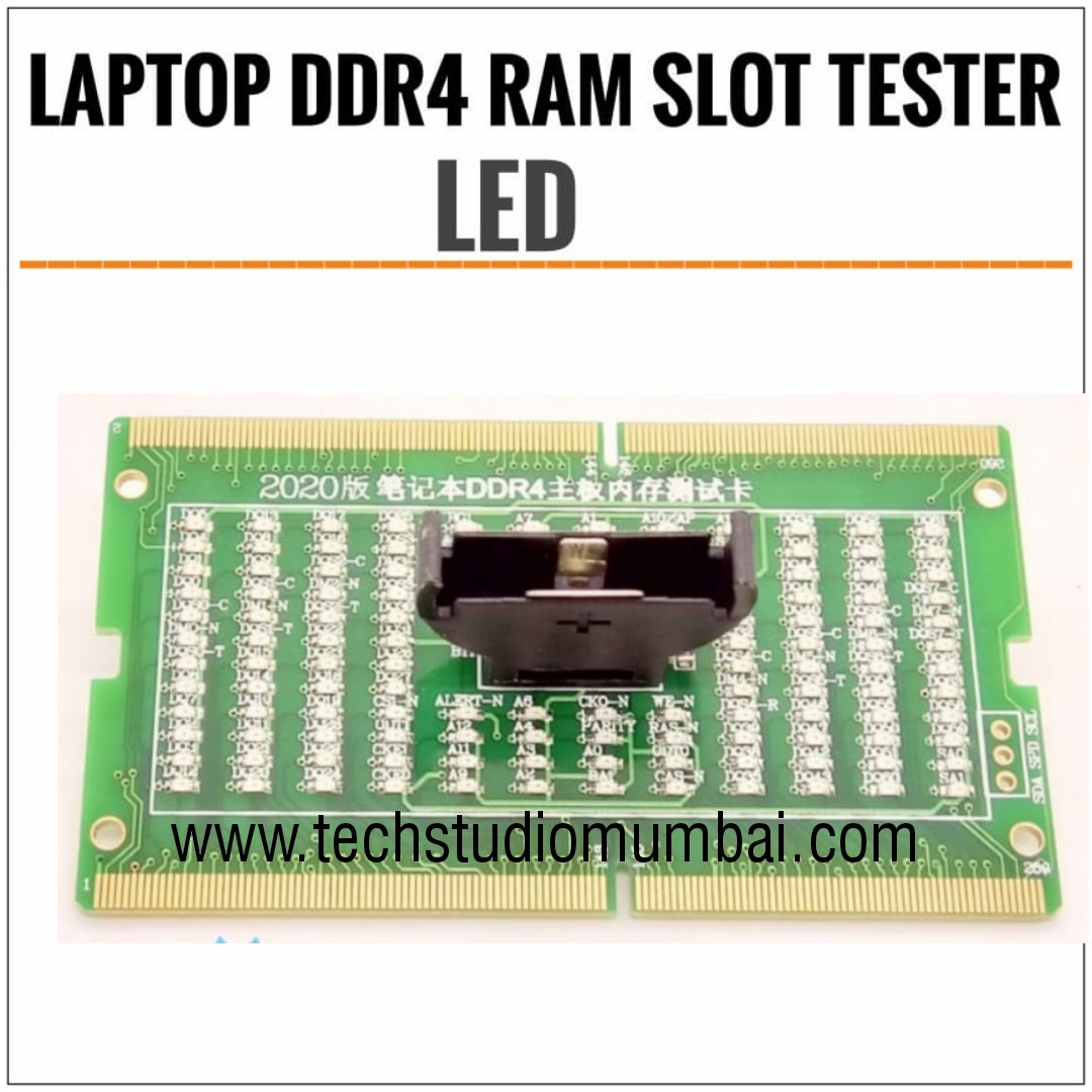 Ram Module Test Machine Laptop DDR4 RAM Memorry Slot Tester Analyzer Test Card with LED Light ...