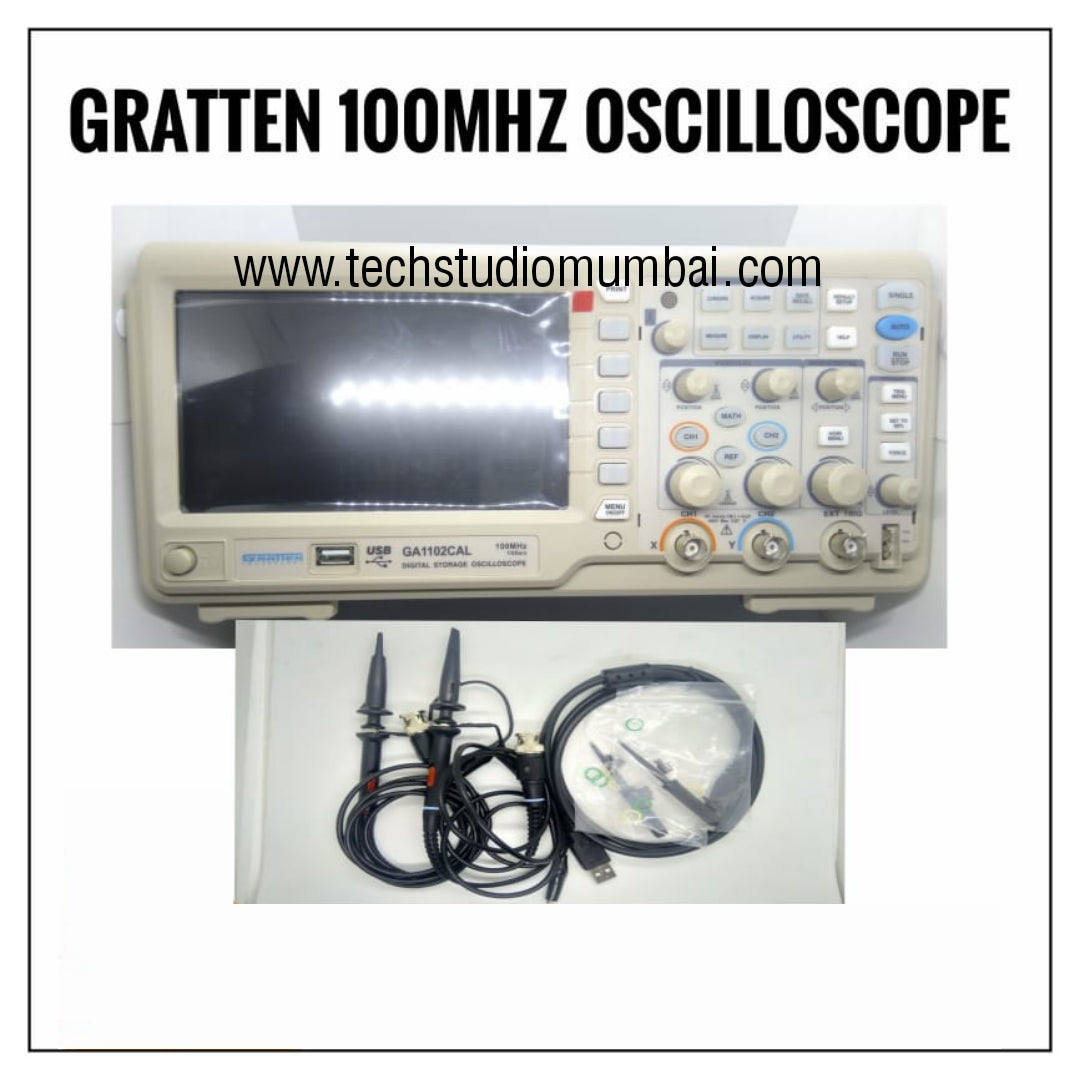 Gratten (Atten) GA1102CAL Digital Storage Oscilloscope 100MHz