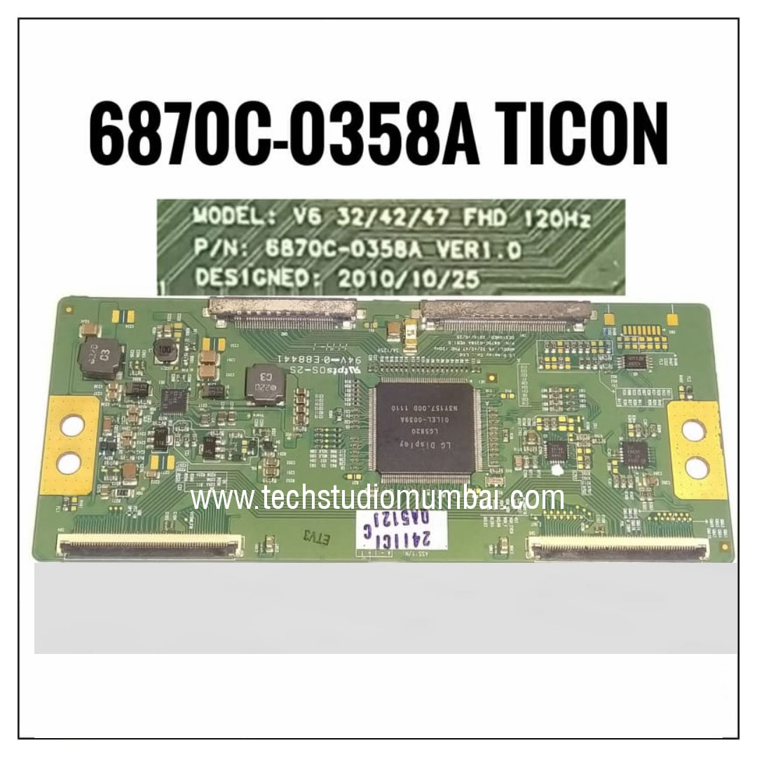 6870C-0358 Ticon/logic Board