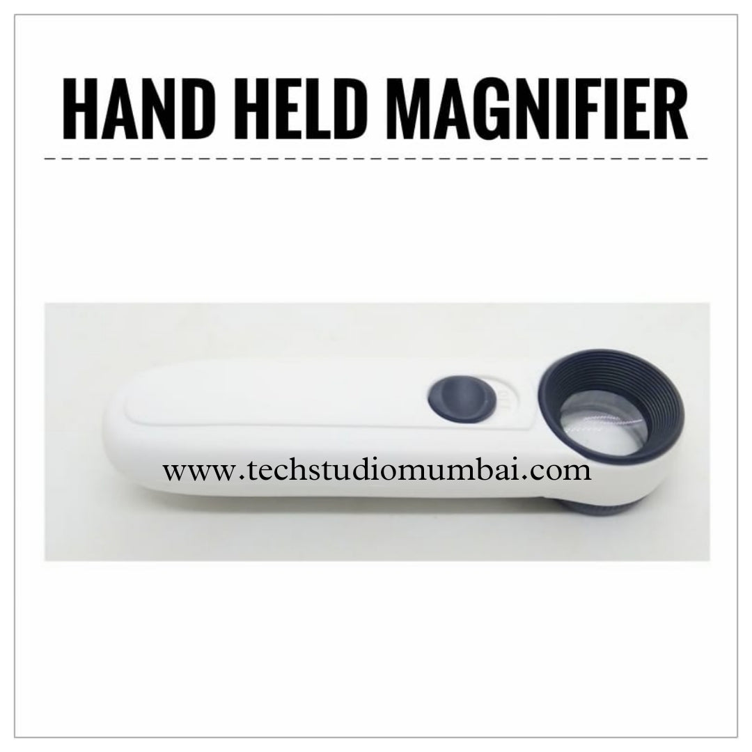 Hand Held Magnifier with Led Light