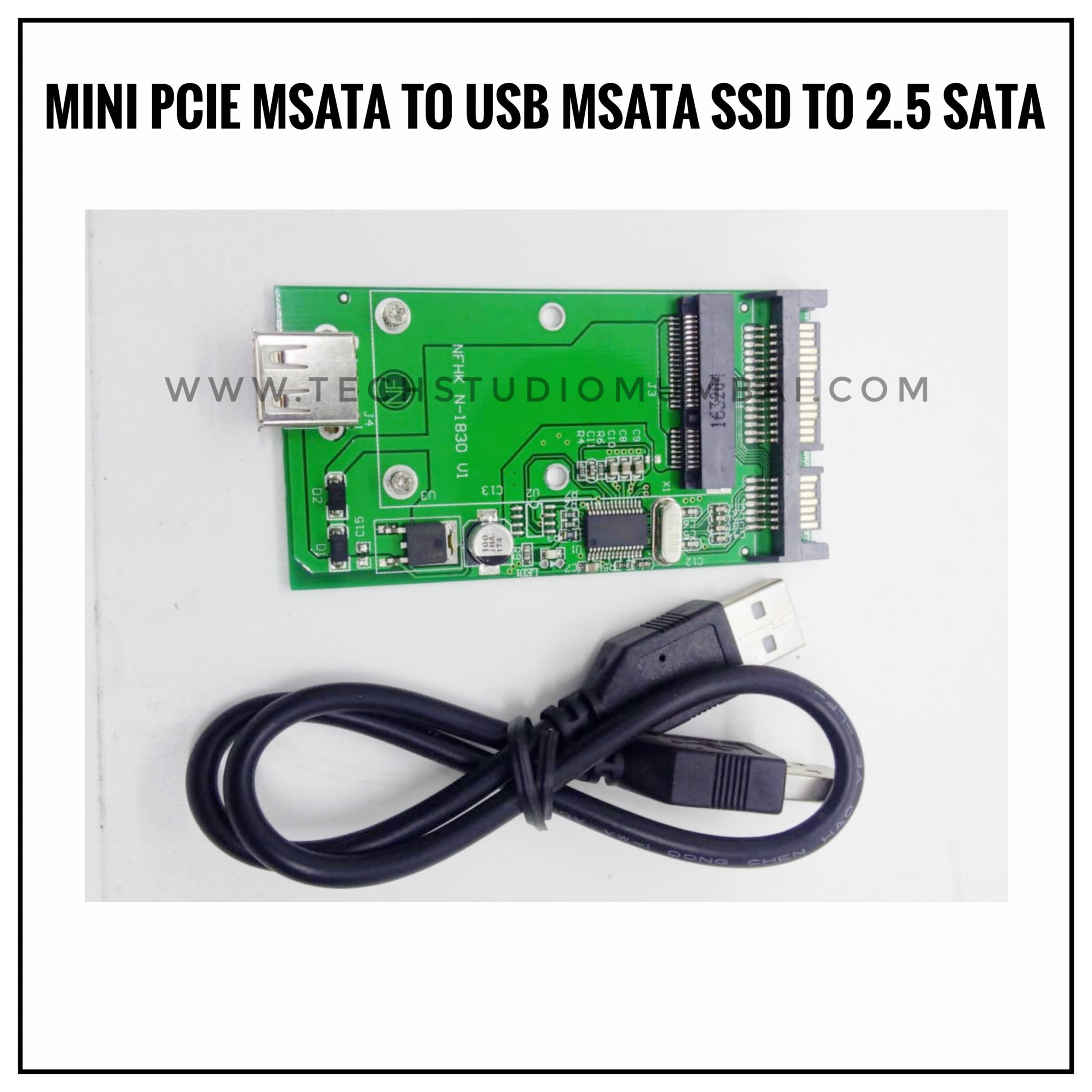 mSATA to USB mSATA to 2.5 SATA