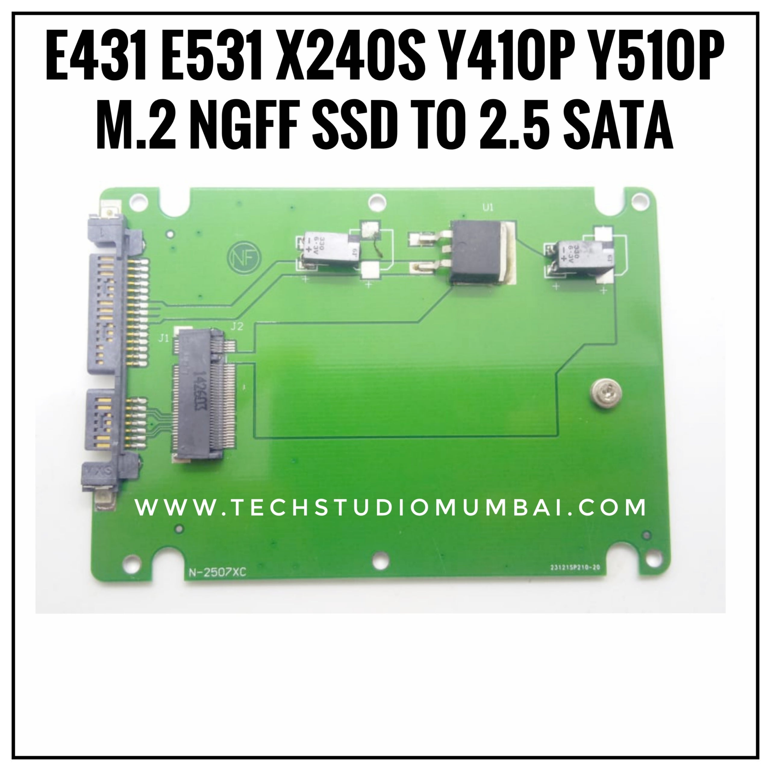 M.2 NGFF SSD to 2.5 SATA