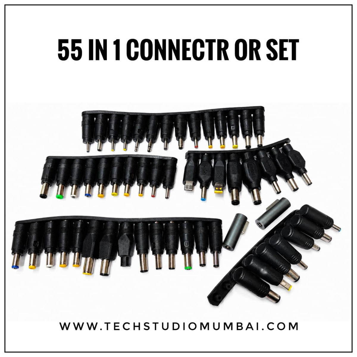 Dc power 5.5*2.1mm Jack to 55 Plug Adapter Notebook Universal (55 Male Adapter Connector/Connector set)