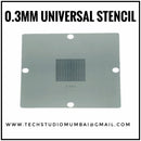 90*90mm BGA Universal Stencil Size 0.30mm