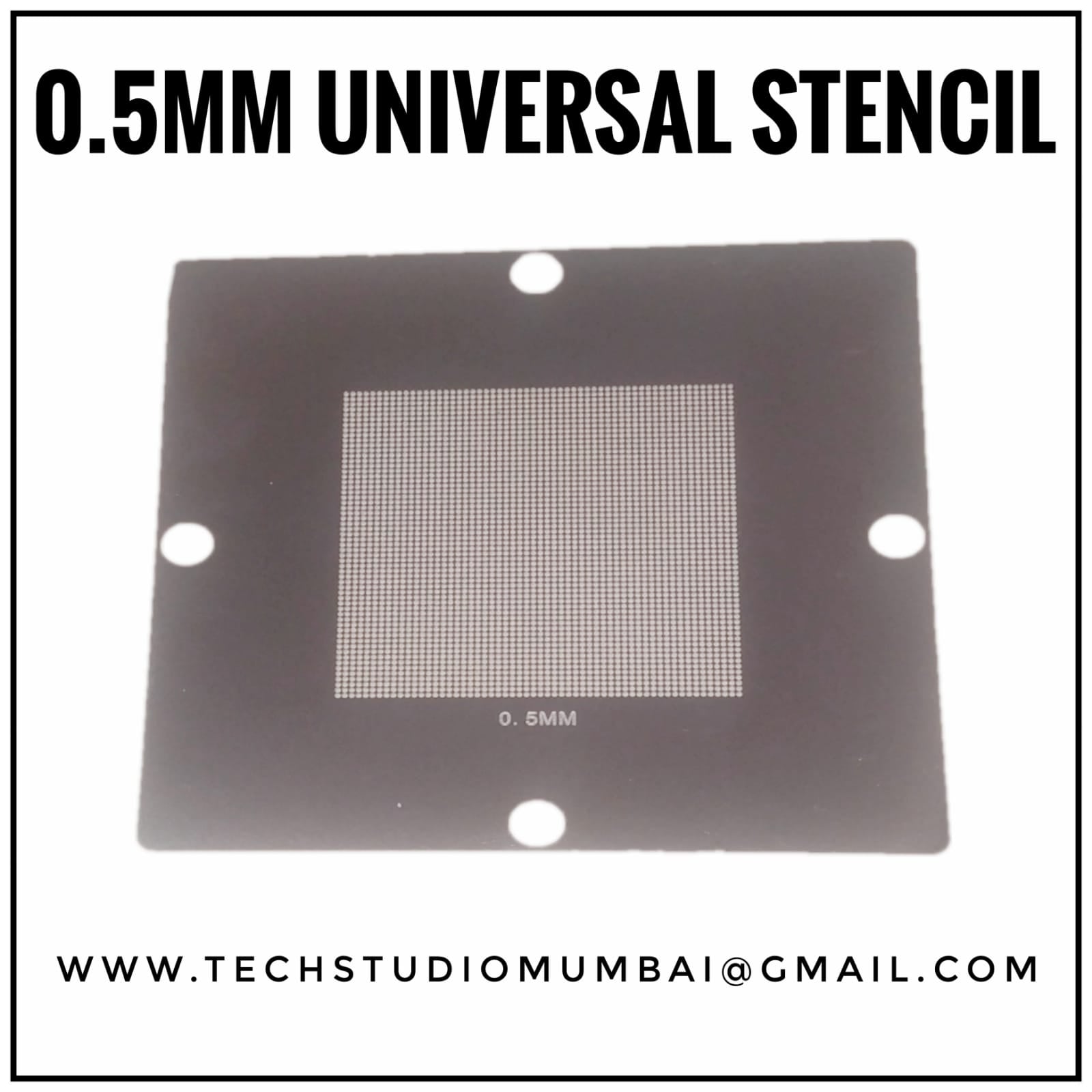 90*90mm BGA Universal Stencil Size 0.50mm