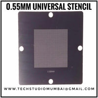 90*90mm BGA Universal Stencil Size 0.55mm