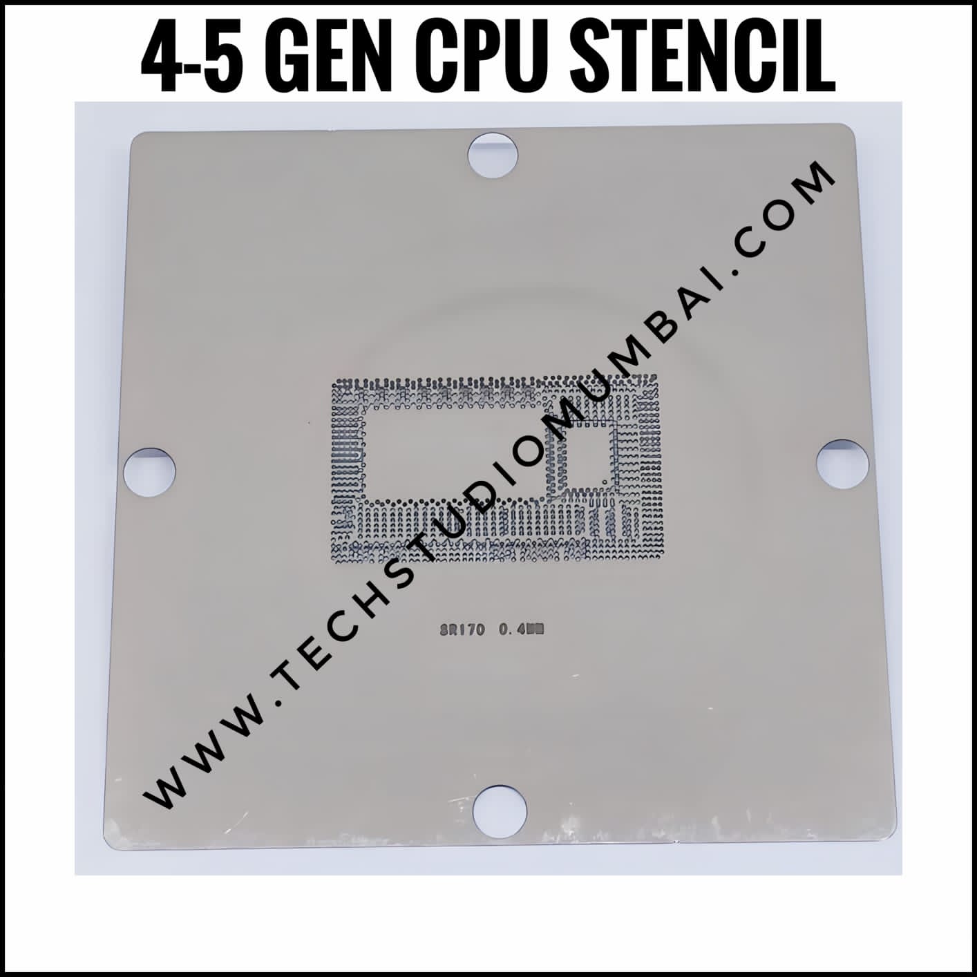 90*90mm BGA Stencil SR170 for 4-5 Generation CPU
