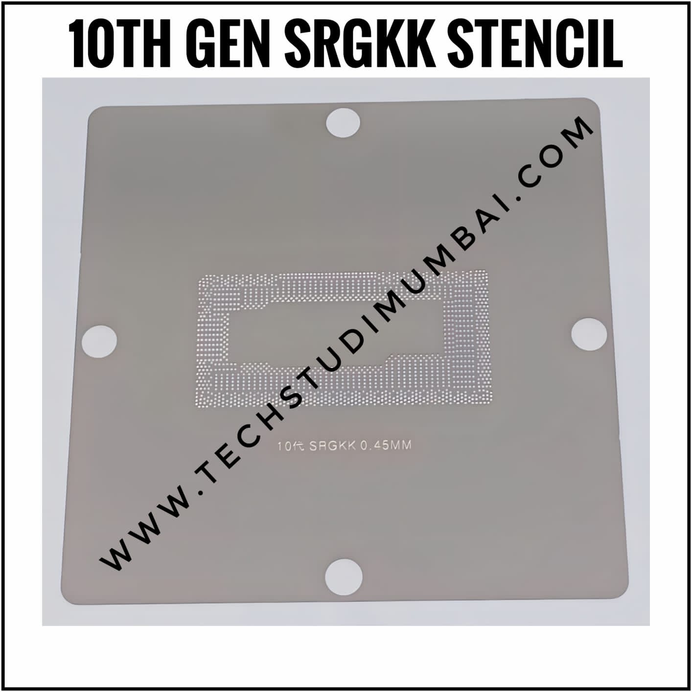 90*90mm BGA Stencil SRGKK for 10th Generation CPU