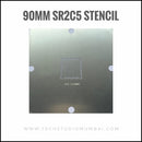 90*90mm BGA Stencil SR2C5