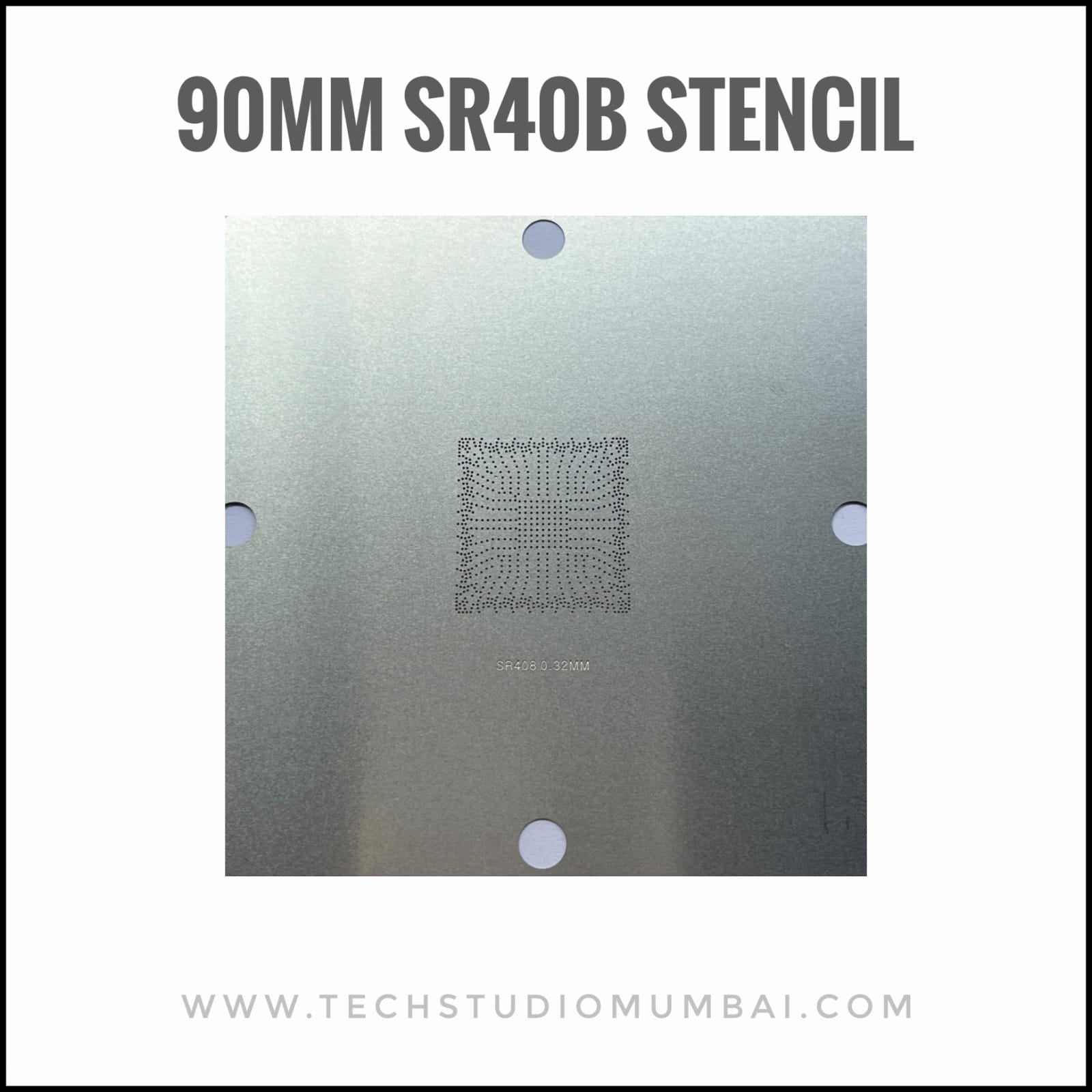 90*90mm BGA Stencil SR40B and SRJAU