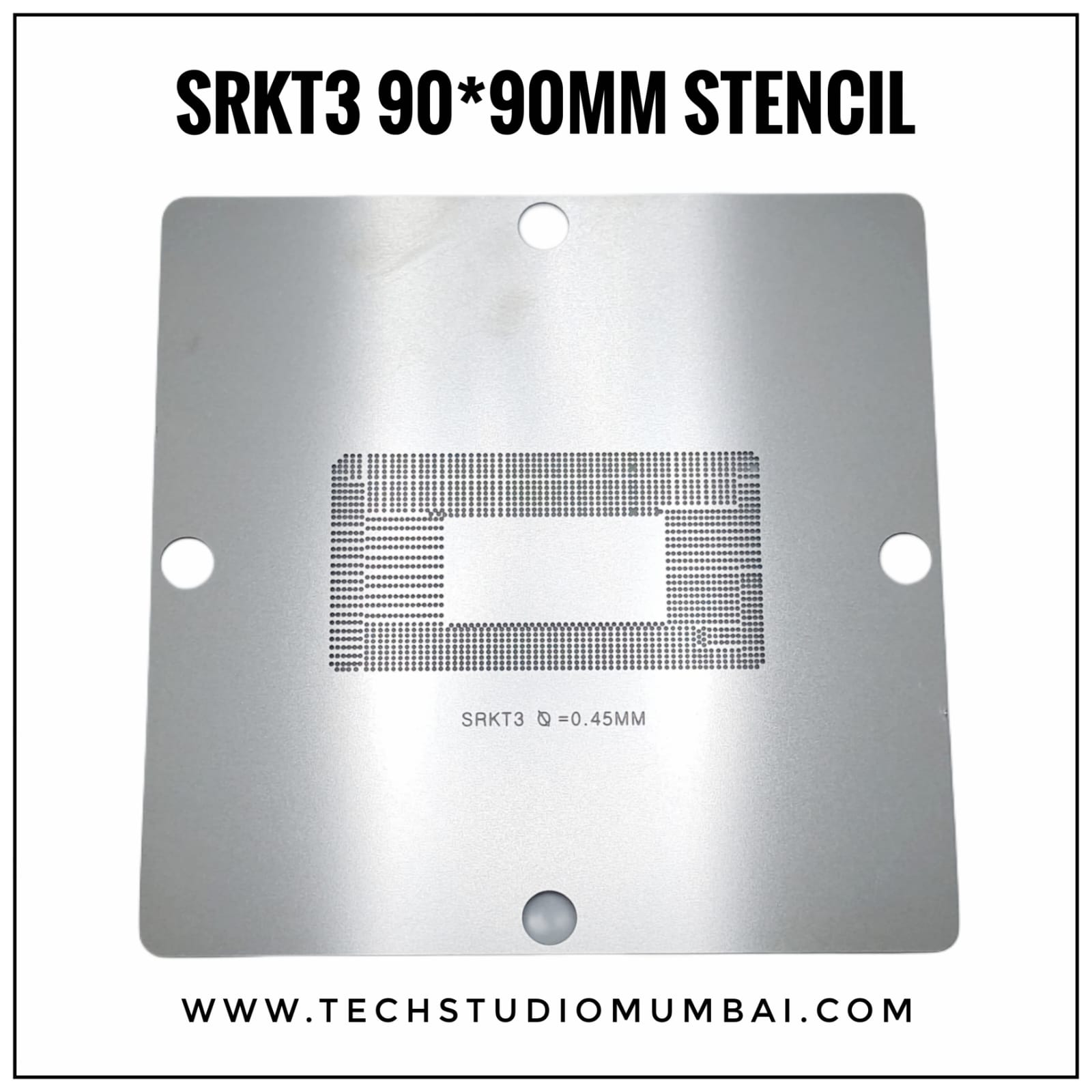 90*90mm BGA Stencil SRKT3 for 11th Generation CPU