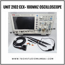 UNIT 2102CEX+ Digital storage Oscilloscope