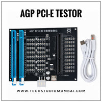 Graphics Card Diagnostic Analyzer Tester Light with AGP PCI E Purpose Display Video Graphics Card Tester for Detecting Faults