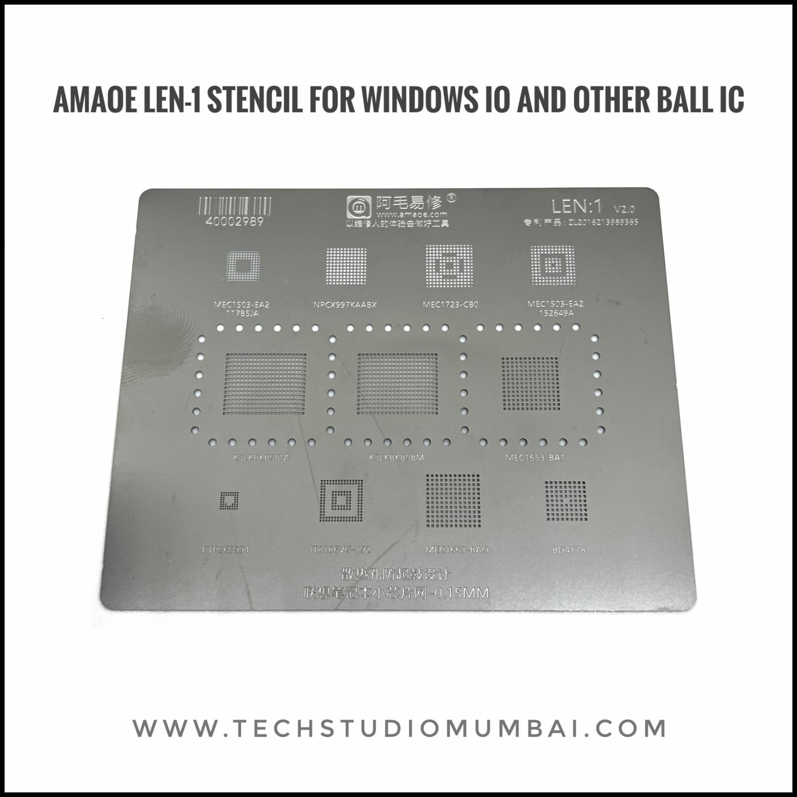 AMAOE LEN-1 Lenovo Stencil