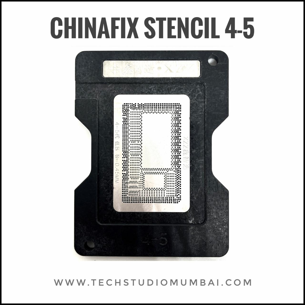 Chinafix/XZZ XinZhiZao SR170 Stencil for 4-5 Generation CPU