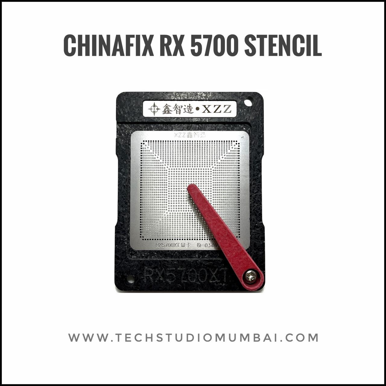 Chinafix/XZZ XinZhiZao RX5700XT Stencil