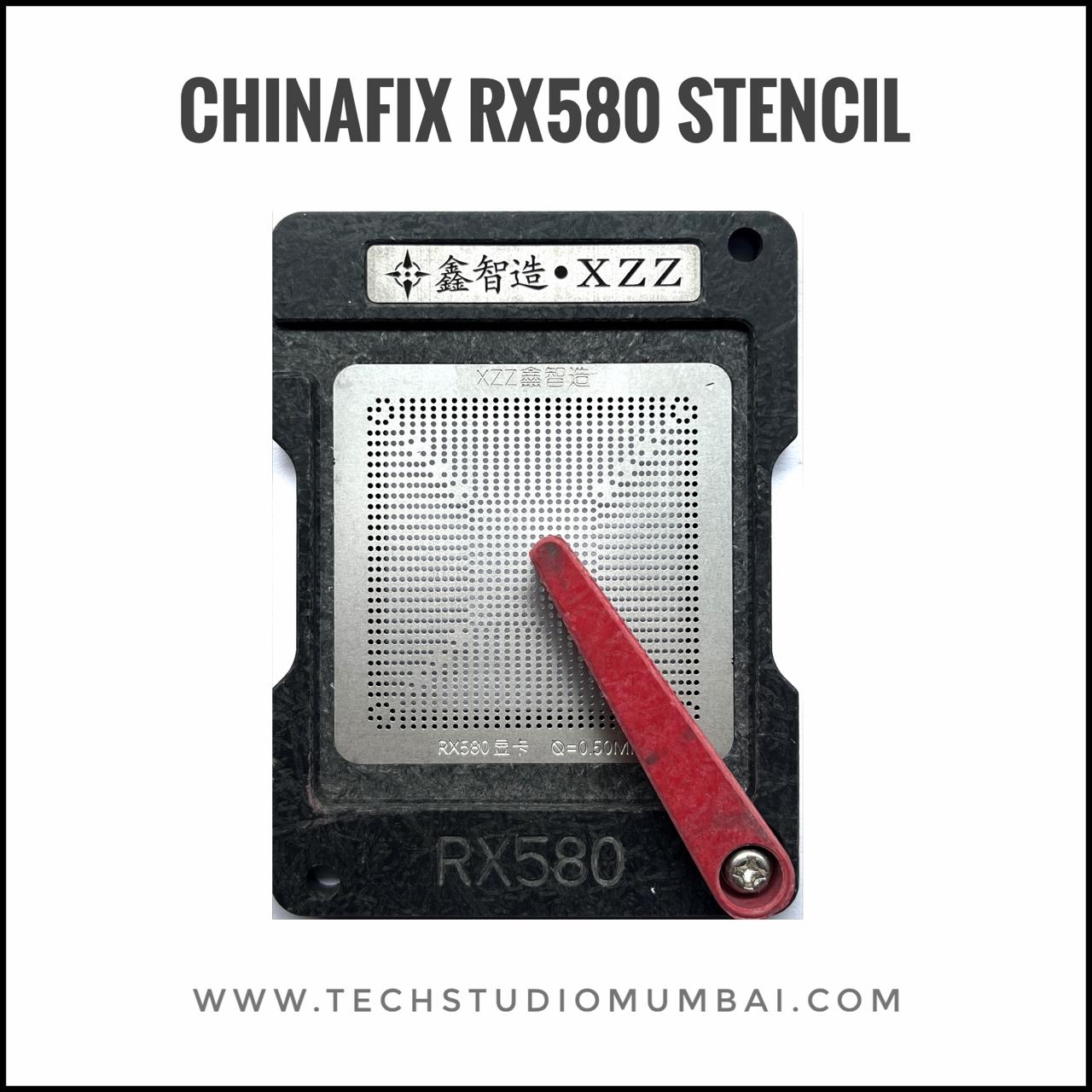 Chinafix/XZZ XinZhiZao RX580 Stencil