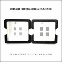 Chinafix /XZZ XinZinZao BGA110+BGA315 Nand Reballing Stencil