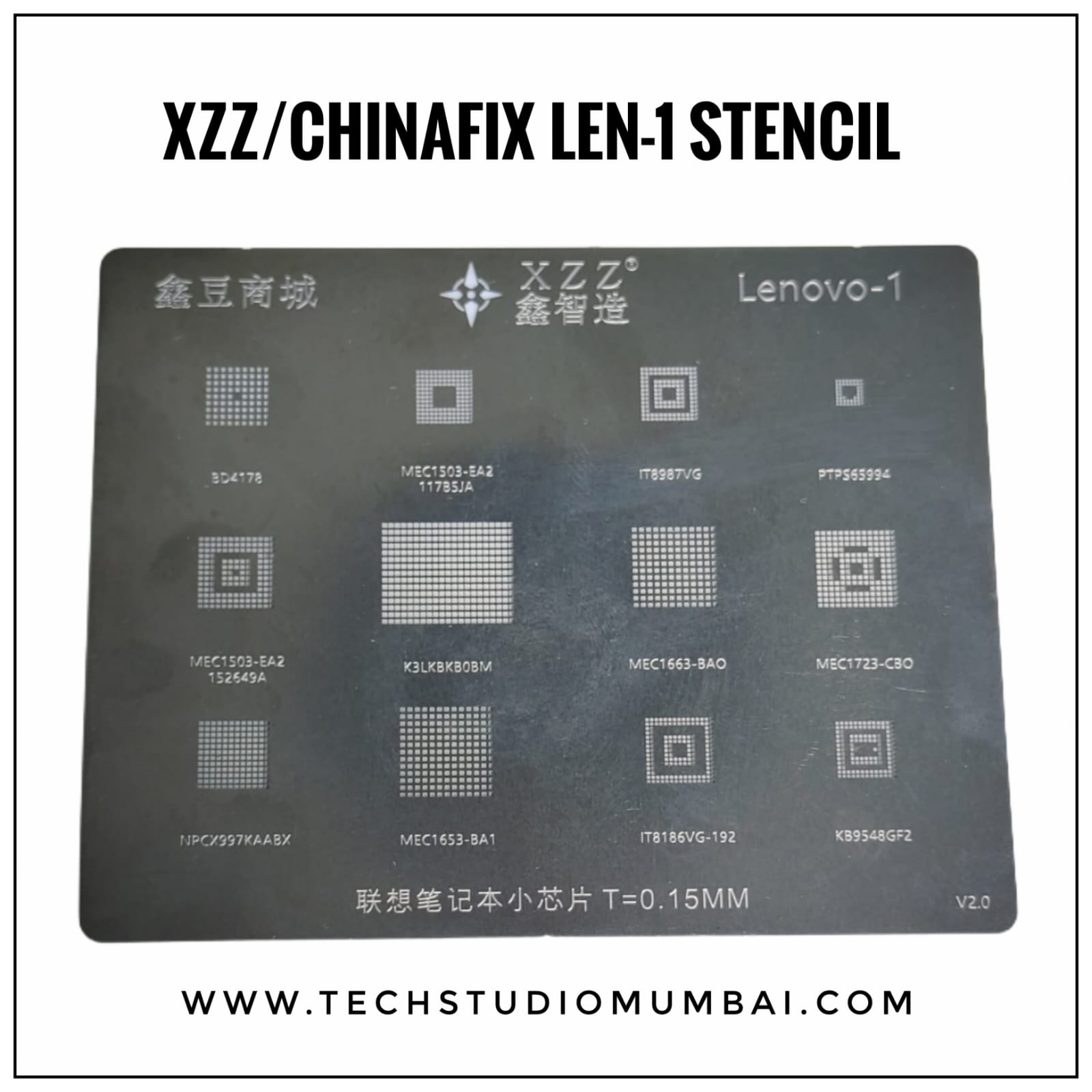 XZZ LEN-1 Lenovo Stencil