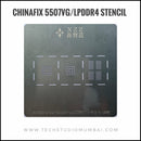 XZZ LPDDR4/ITE 5507VG/BGA 153 and 169 Stencil
