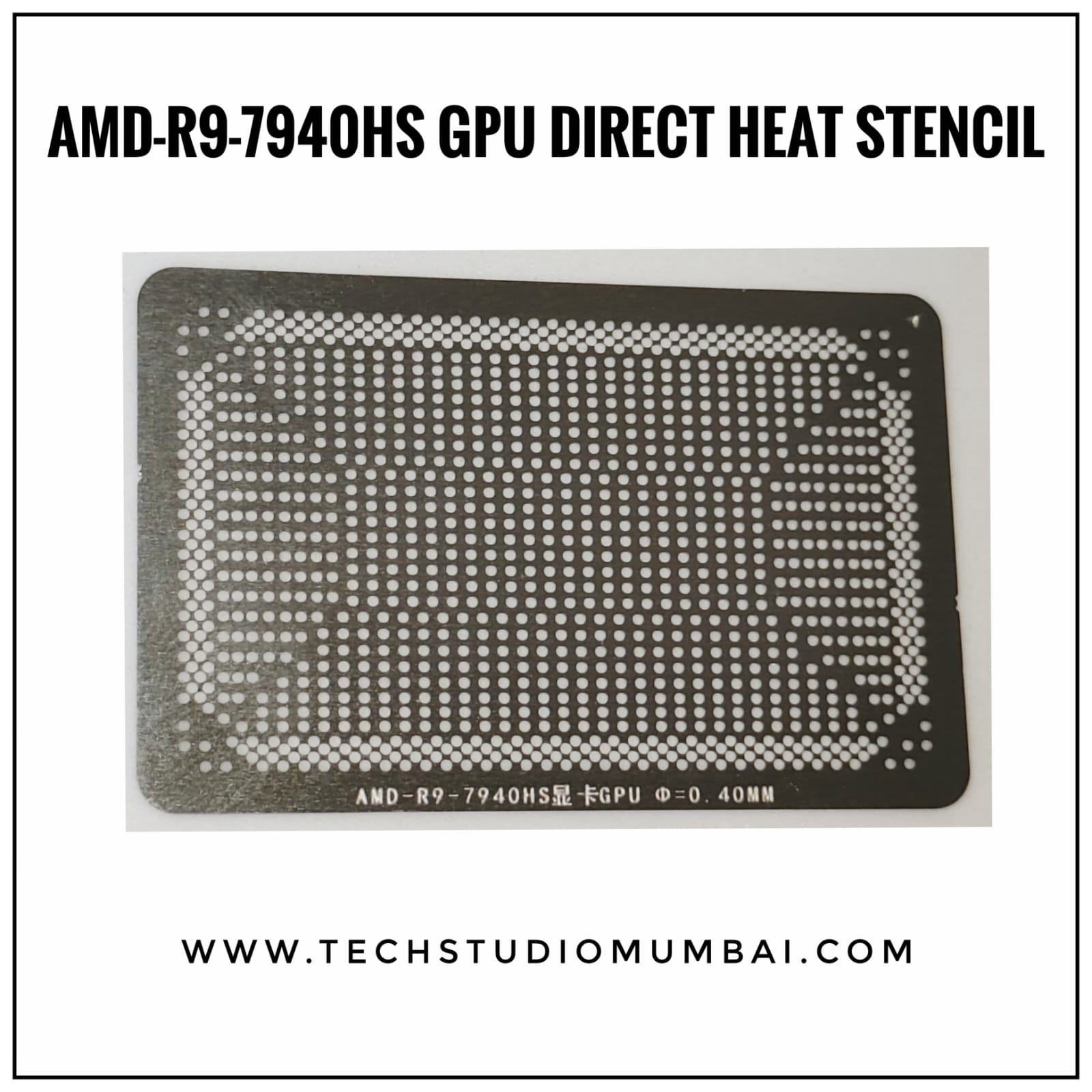 Direct Heat AMD R9 7940 Stencil For AMD RYZEN CPU