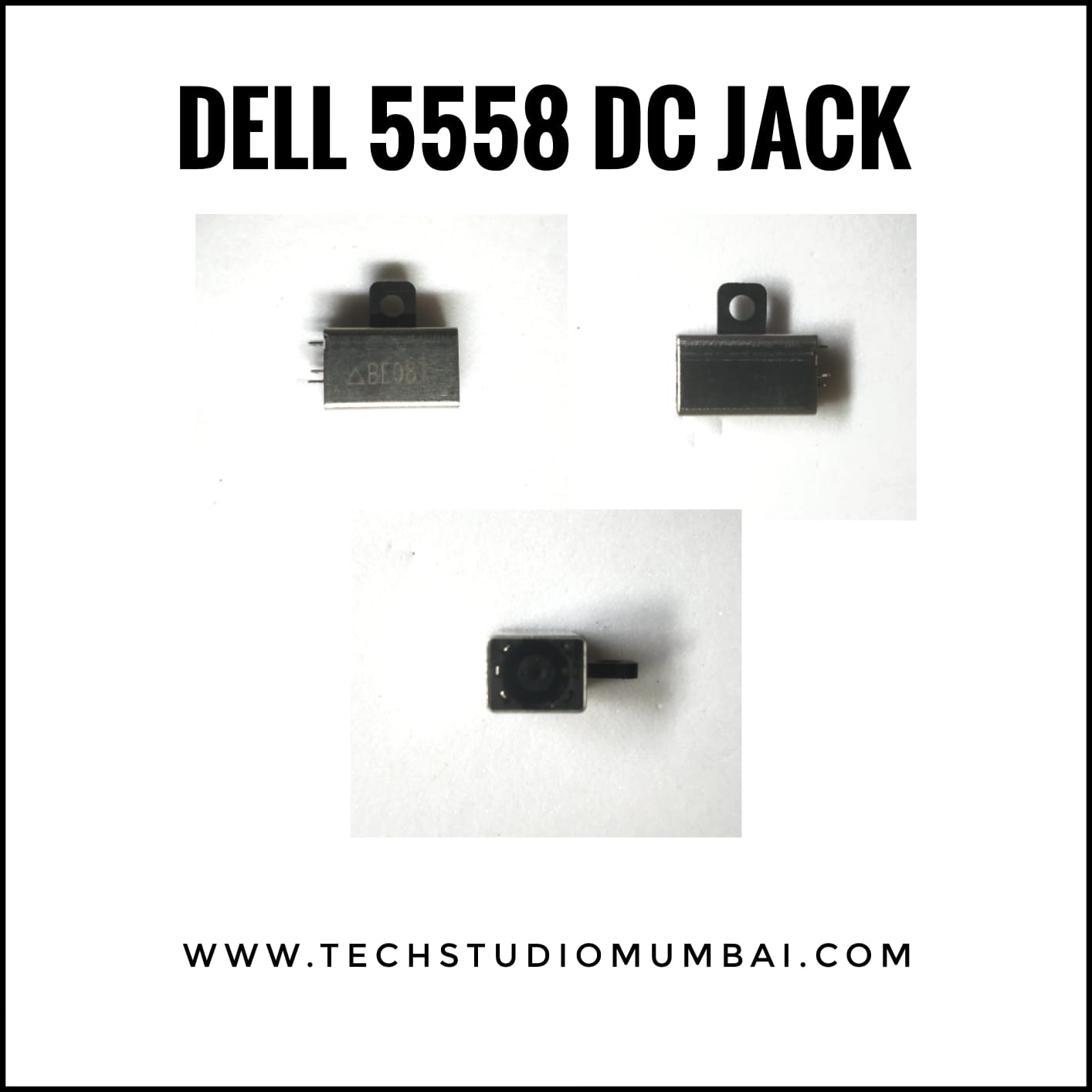 Dell 5558 Without cable dc jack