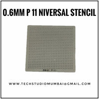 Direct Heat 0.6mm P 1.1 Universal Stencil
