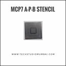 Direct Heat MCP7A-P-B Stencil