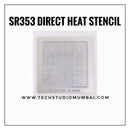 Direct Heat SR3S3 Stencil