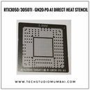 Direct Heat RTX3050 Stencil