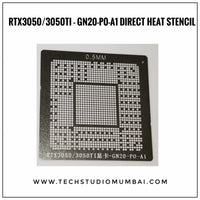 Direct Heat RTX3050 Stencil