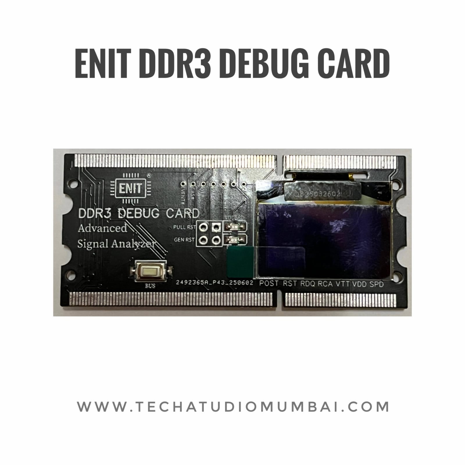 ENIT DDR3 Debug Card