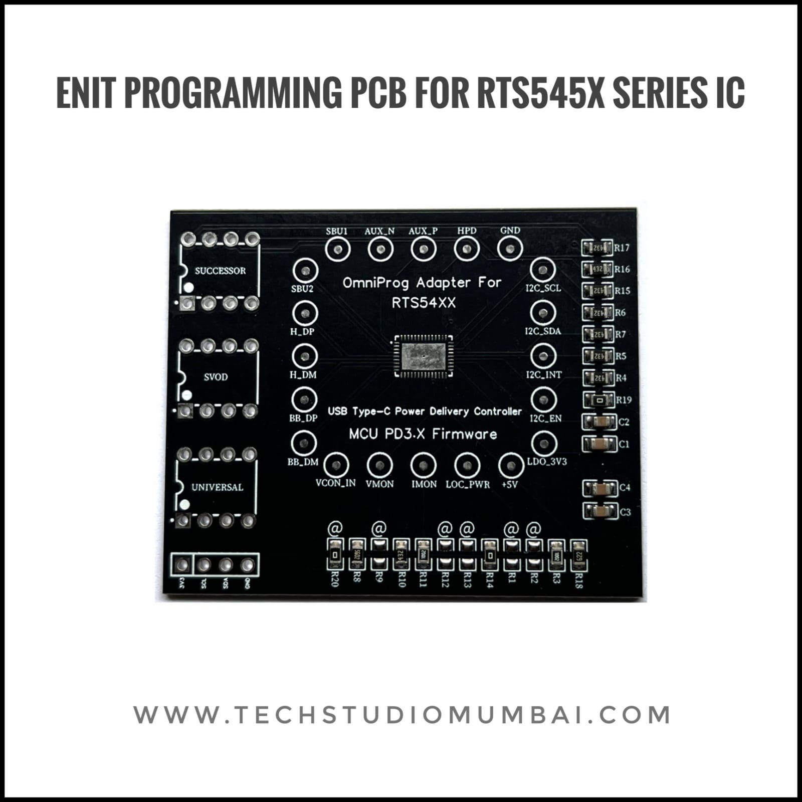 Enit RTS 545XX PCB Eprom Socket