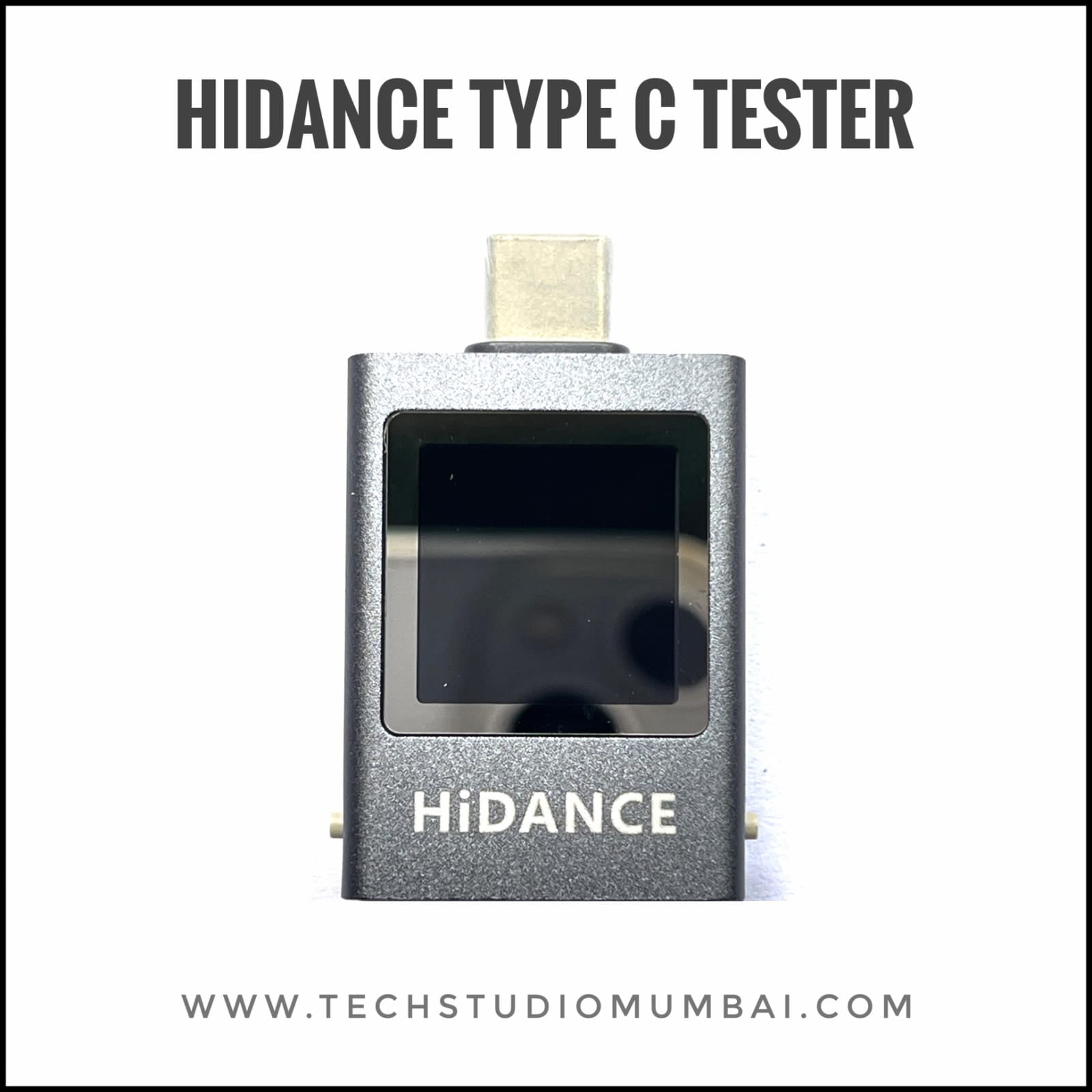 HDC-085C DC 4.5-50V 0-12A PD3.1 Multi-function Digital Display DC Voltage Ammeter Power Meter Type-c Charging Tester