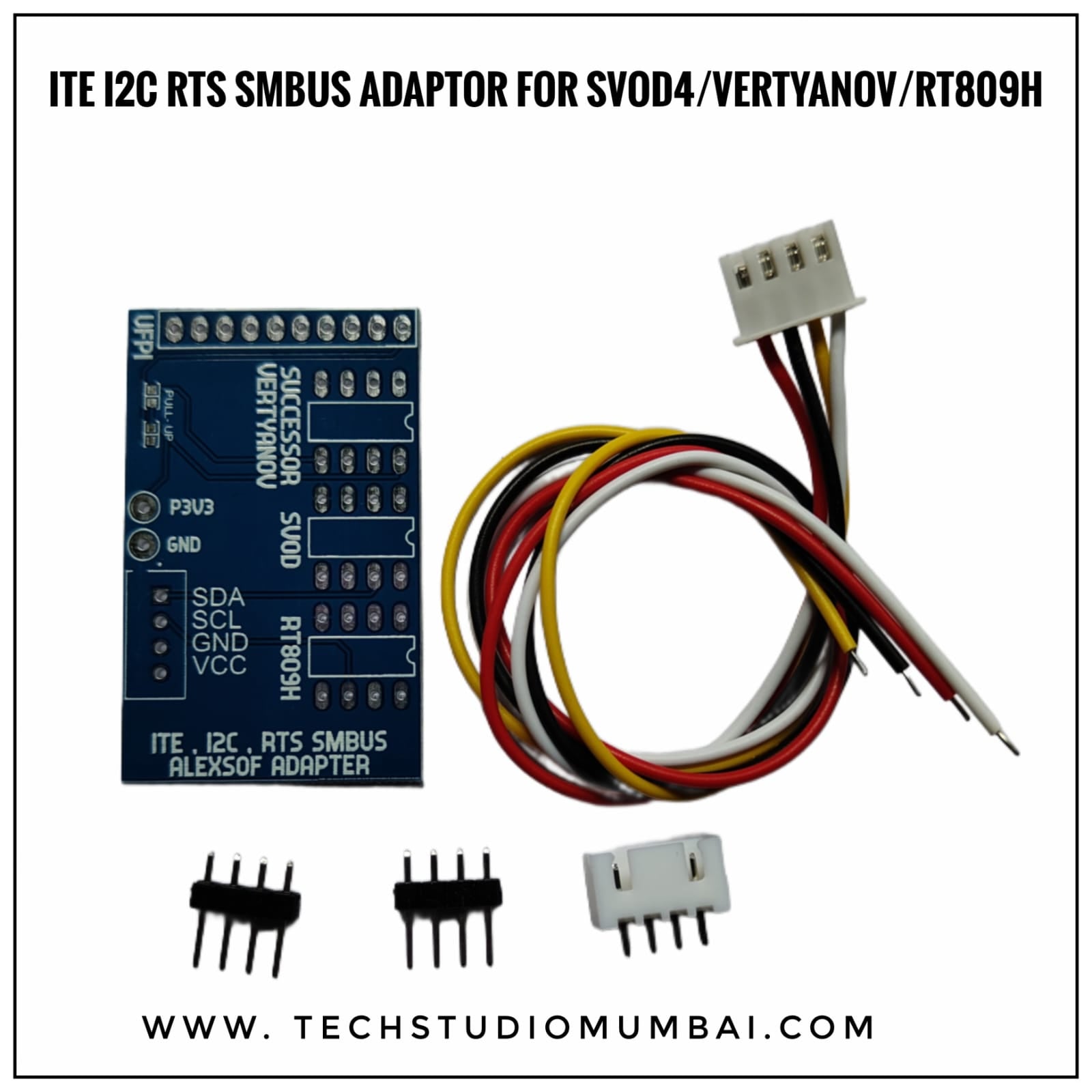 ITE I2C/SMBus RTS Online Adapter with Multi-Header Support for SUCCESSOR, SVOD , RT809H and vertyanov.