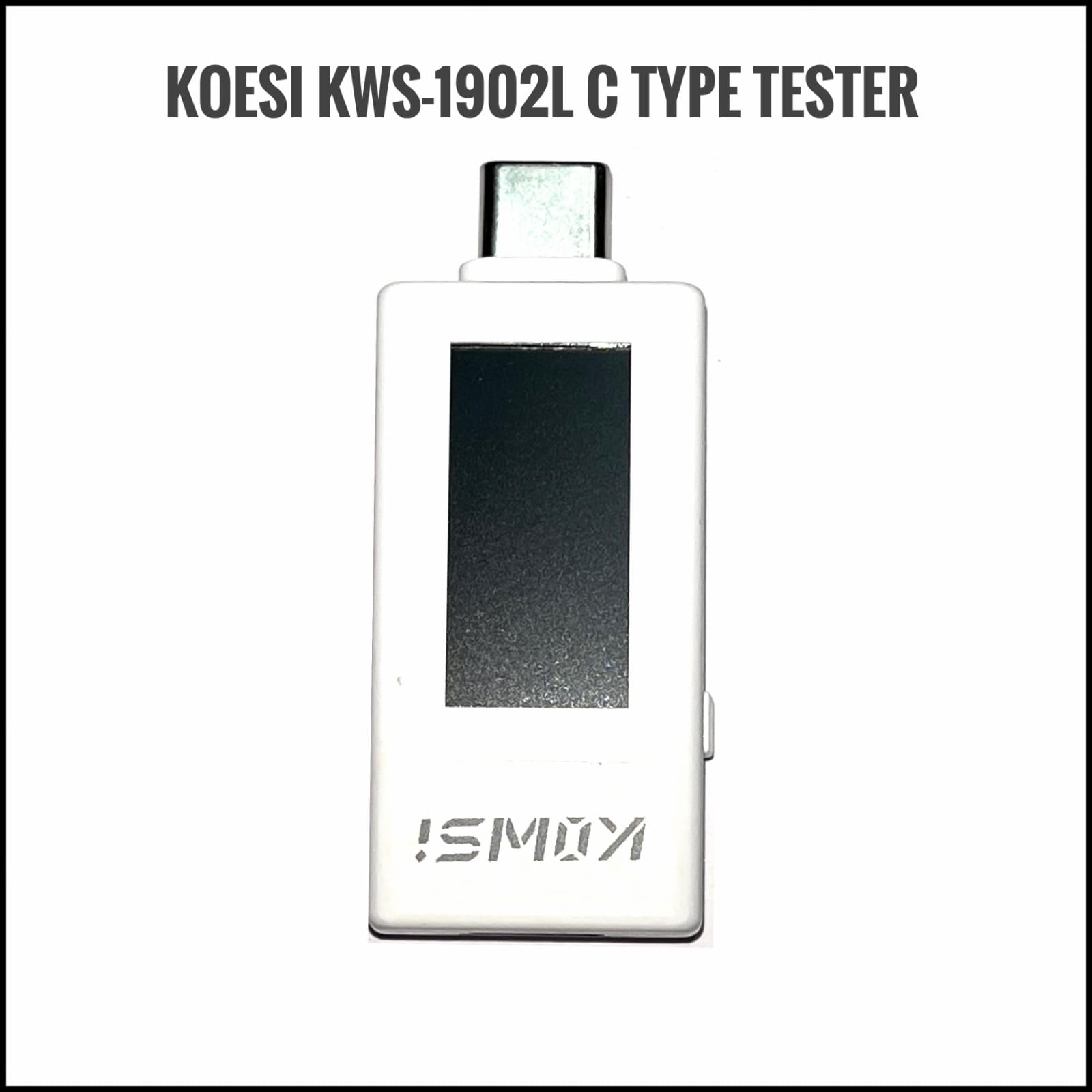 KWS-1902L New C type tester 4-30v and 0-8A Current Voltage Monitor Fast Charging Voltage Ammeter Power Meter with Power off Storage