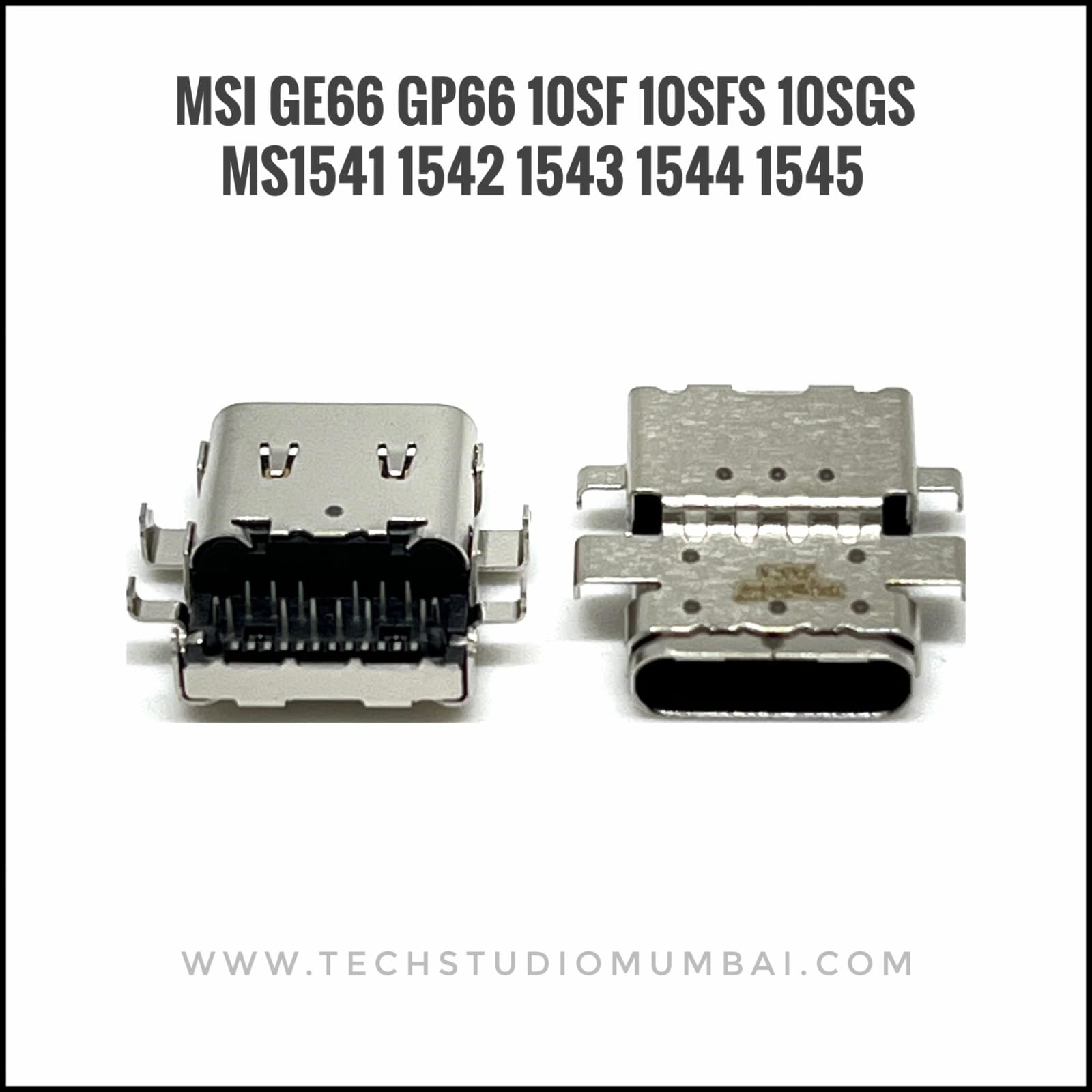 DC Jack for TC 146 MSI ge66 gp66 10sf 10sfs 10sgs ms1541 1542 1543 1544 1545