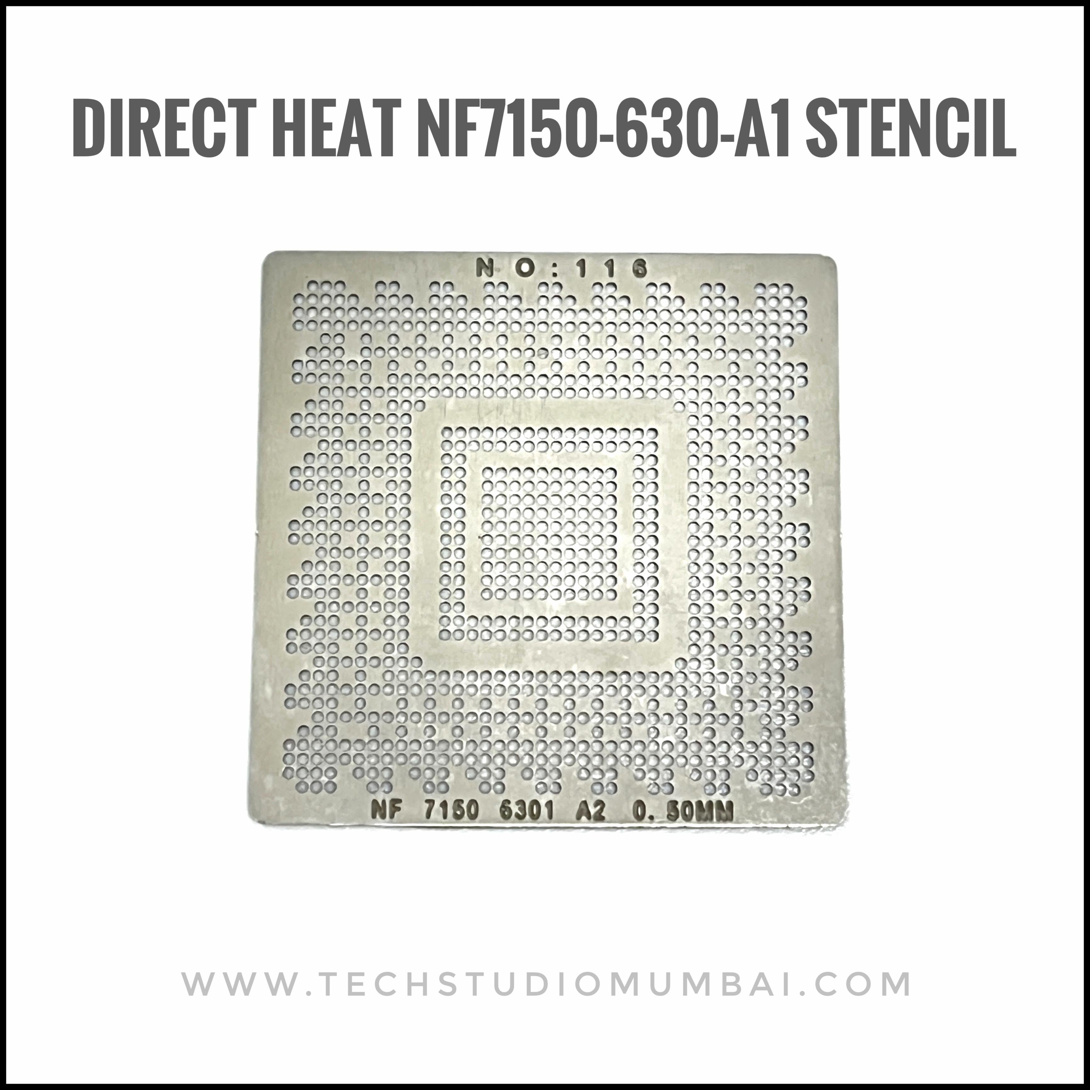 Direct Heat NF-7150-630-A1 Stencil