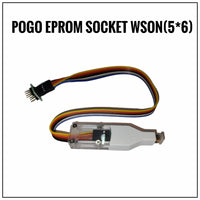 WSON8 QFN8 5*6 POGO Test Clip Probe line for Different Eprom Programmer.