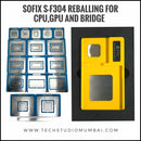 S-F304 Macbook Reballing Stencil for M1/M1 Pro/M2 CPU / GPU and PCH.