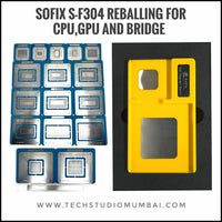 S-F304 Macbook Reballing Stencil for M1/M1 Pro/M2 CPU / GPU and PCH.