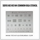 Sofix M2 M3 M4 Common BGA Chips Stencil