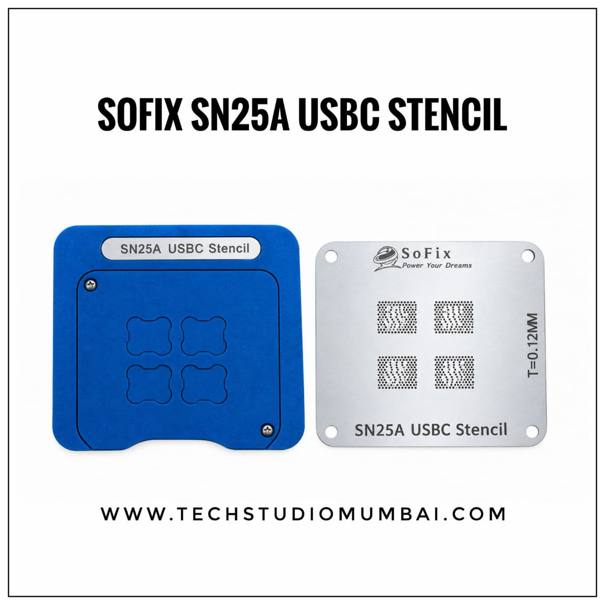 Sofix SN25A USBC Chip Reballing Jig for M3 ,M4 Model