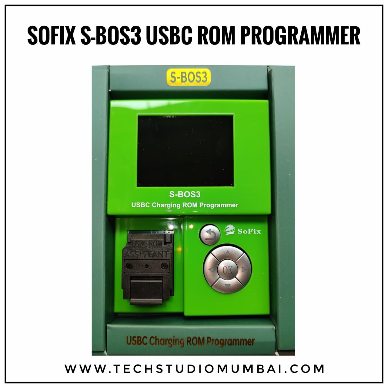 Sofix S-BOS3 CD3215 CD3217 USB-C Charging CD chip ROM Programmer.