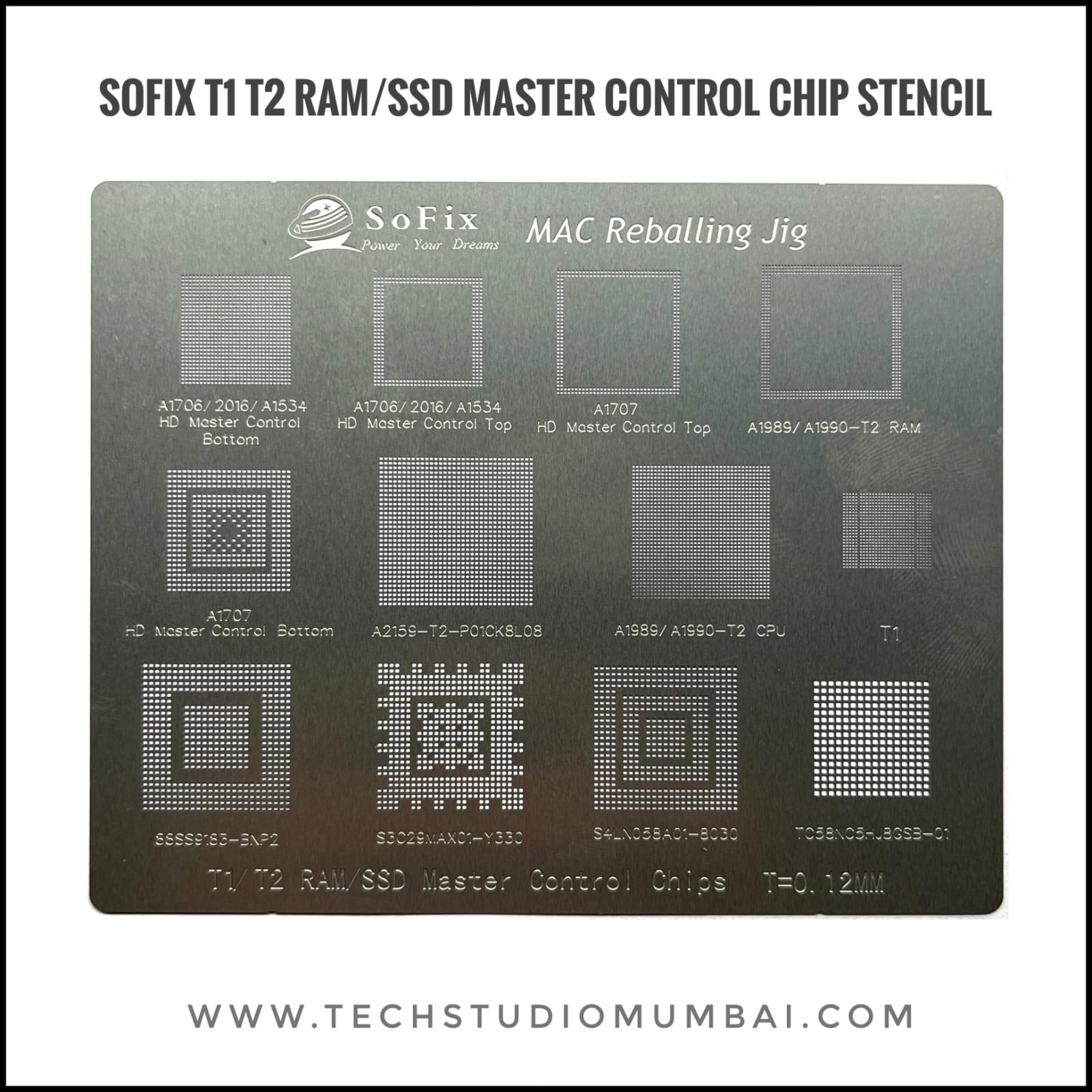 Sofix T1/T2/RAM/SSD Master control chip